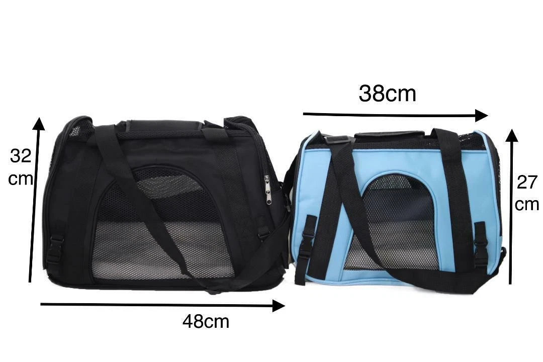 Soft Cat Carrier Bag — Foldable Travel Carrier for Cats & Kittens