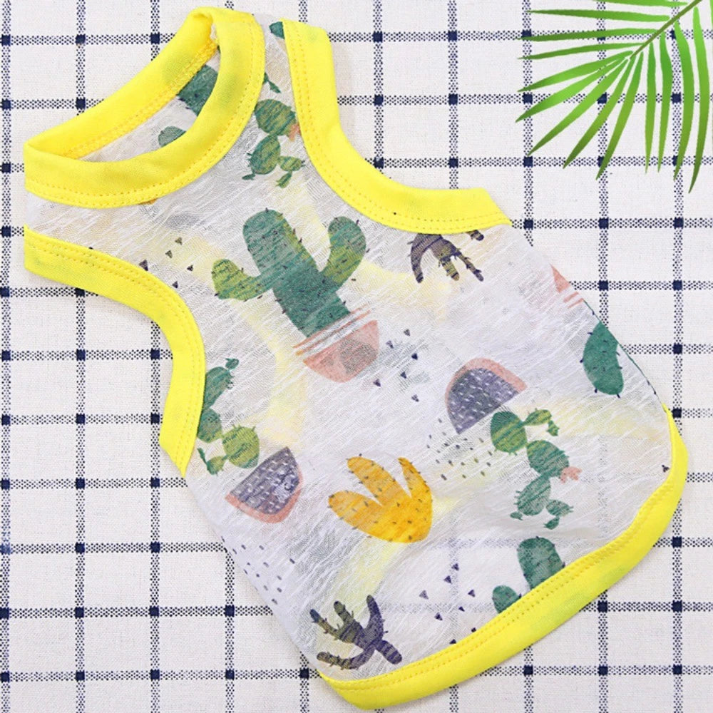 Summer Paws — Cute & Breezy Cotton Dog Vest