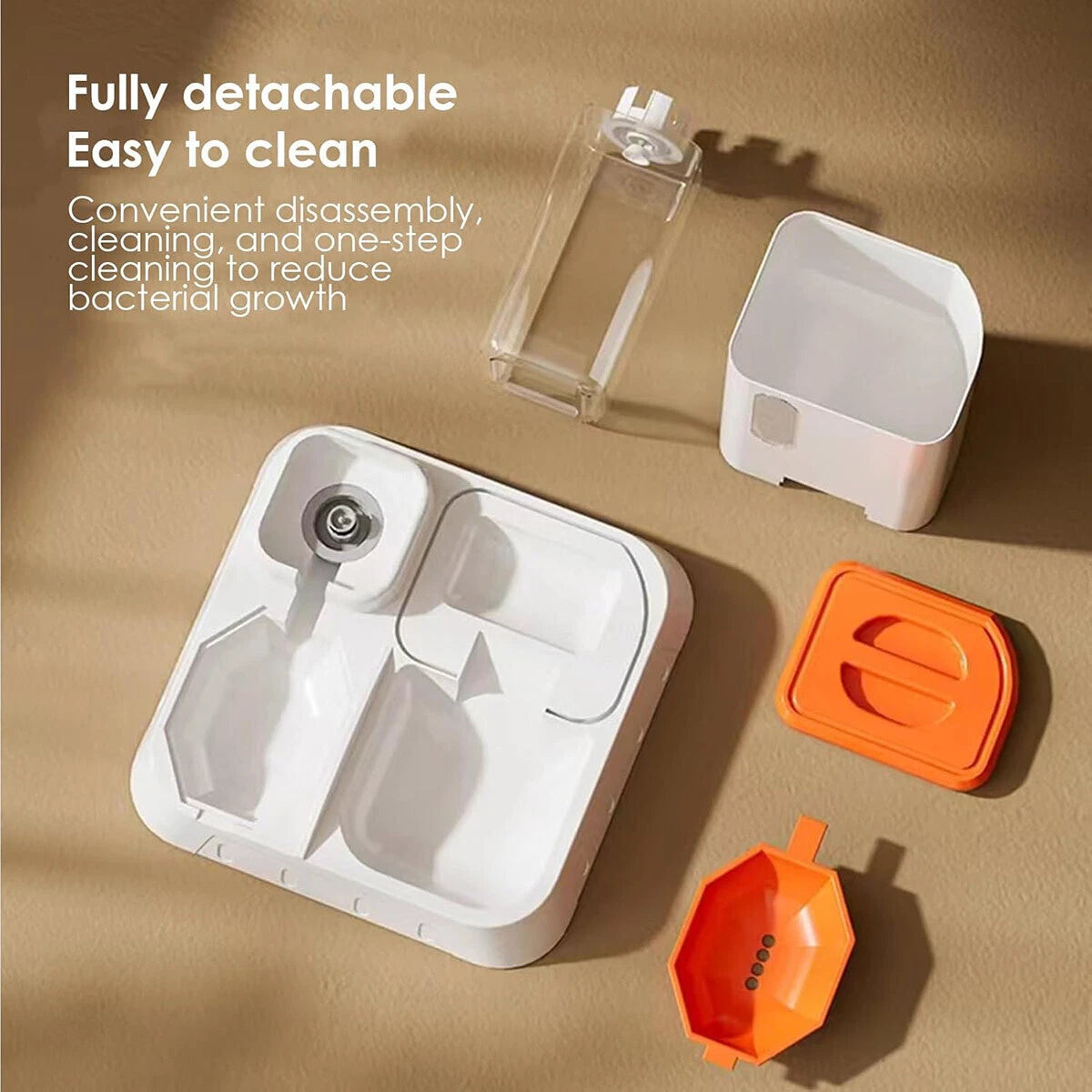 Automatic Cat Feeder & Water Dispenser – 2-in-1 Food & Water Station