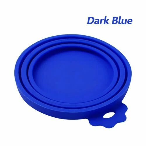 Dog & Cat Food Can Cover – Reusable Silicone Lid for Wet Pet Food