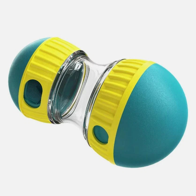 Interactive Slow Feeder Treat Ball for Dogs – Rolling Food Puzzle & Training Toy