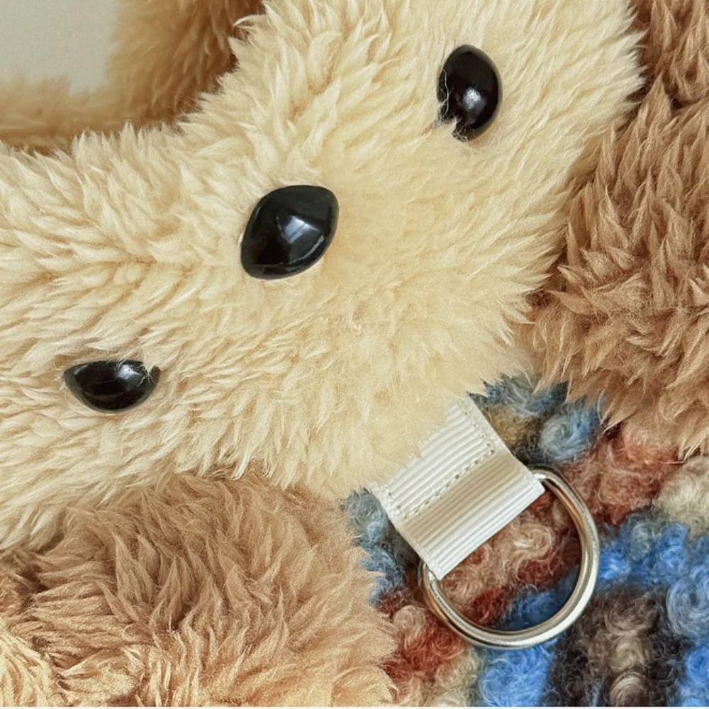 Teddy Bear Cuddles — Cosy Plush Winter Coat for Small Dogs, Puppies & Cats
