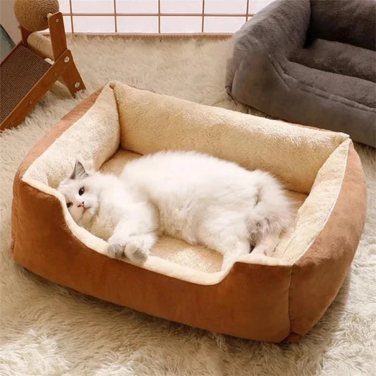Cosy Cat Bed – Soft Plush Cushion for Cats & Kittens