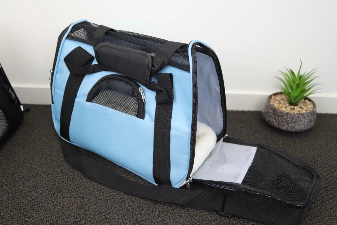 Soft Cat Carrier Bag — Foldable Travel Carrier for Cats & Kittens