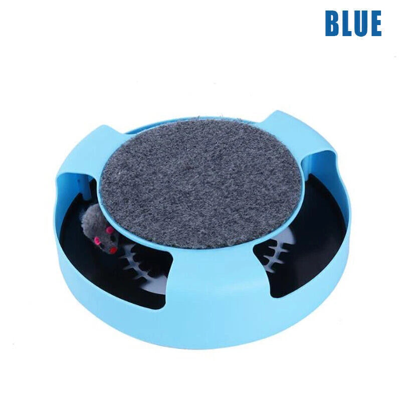 Interactive Cat Toy — Catch the Mouse Chase & Scratch Toy for Cats & Kittens