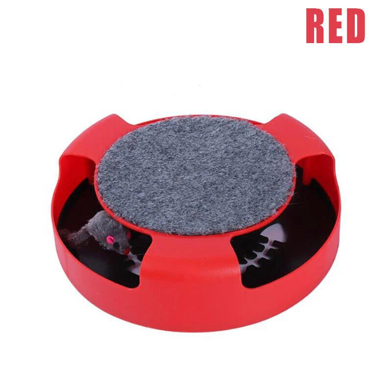 Interactive Cat Toy — Catch the Mouse Chase & Scratch Toy for Cats & Kittens
