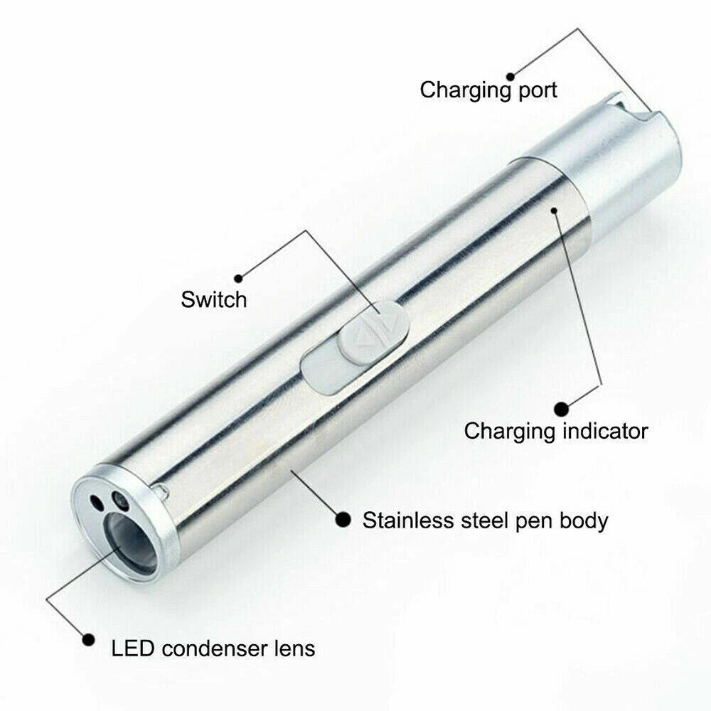 3-in-1 Interactive Cat Toy — Rechargeable Laser Pointer & LED Torch for Cats