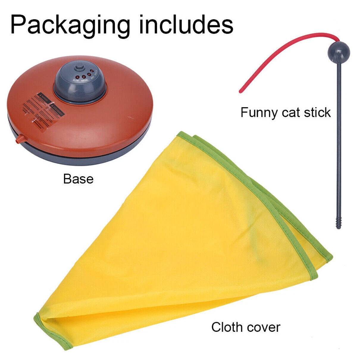 Pounce Time — Interactive Electronic Moving Mouse Chase Toy for Cats