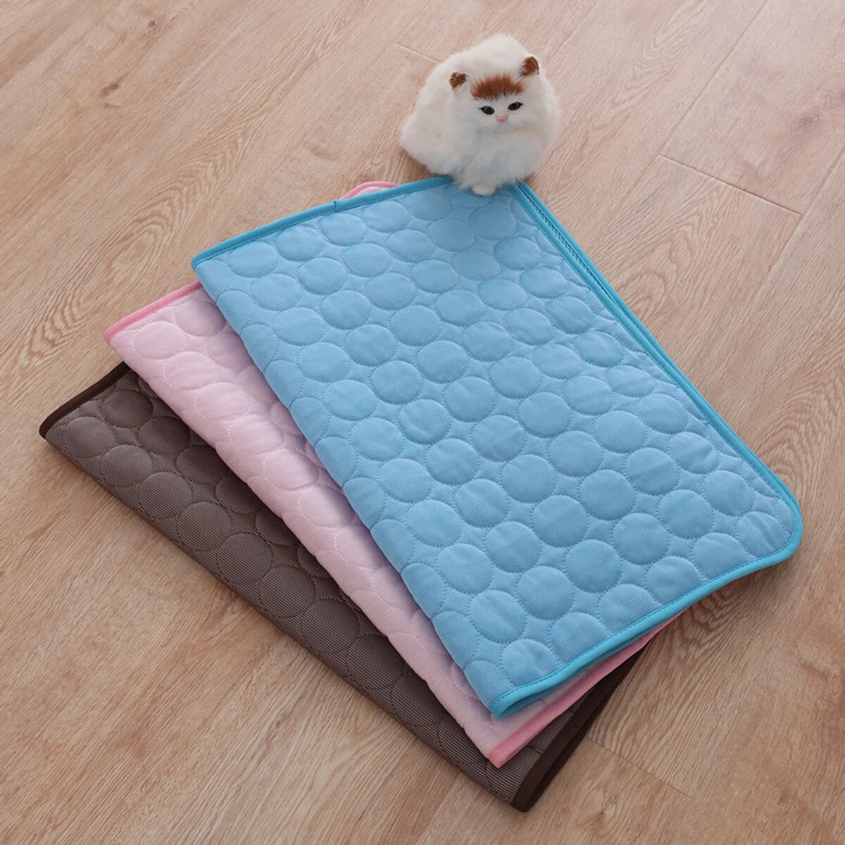 Cooling Pet Mat — Summer Bed Pad for Dogs & Cats