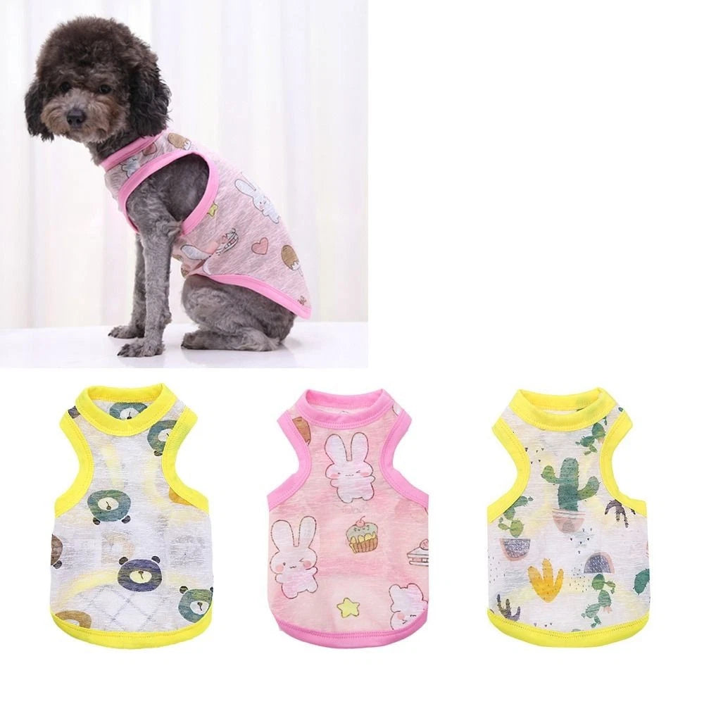 Summer Paws — Cute & Breezy Cotton Dog Vest