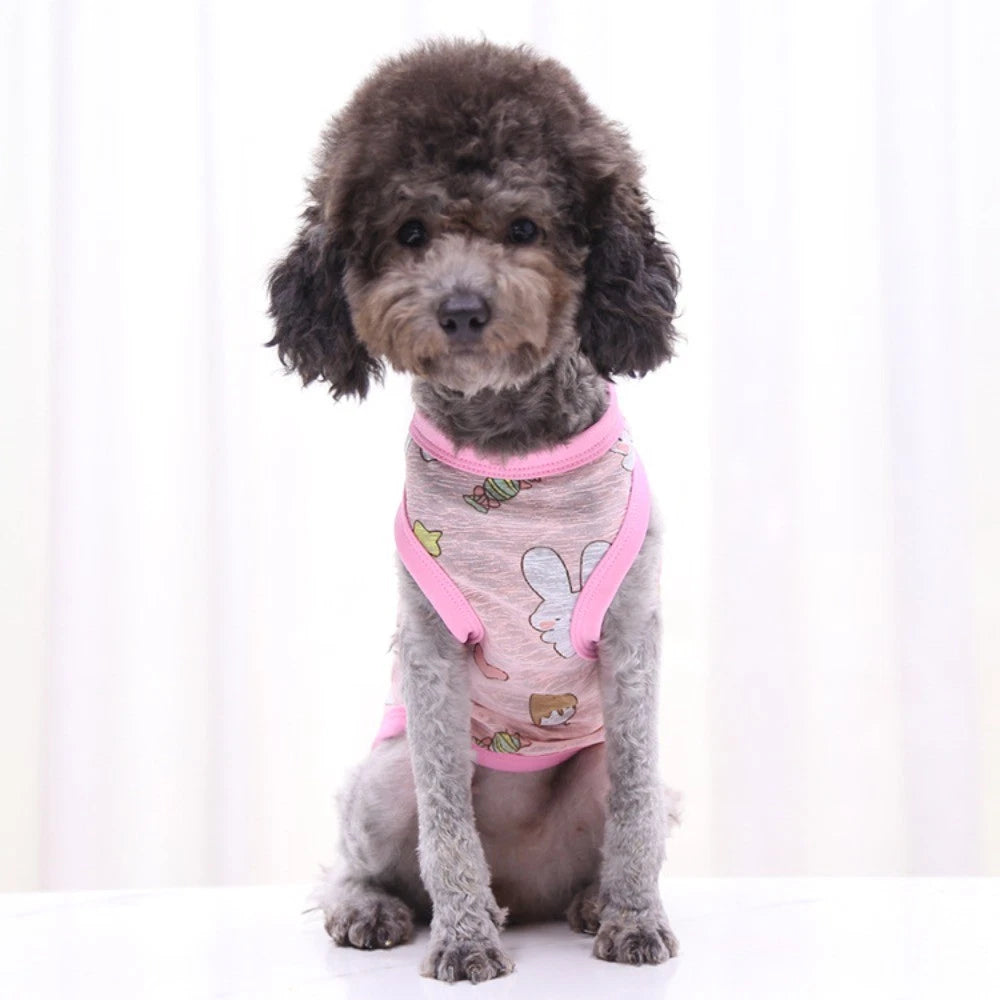 Summer Paws — Cute & Breezy Cotton Dog Vest