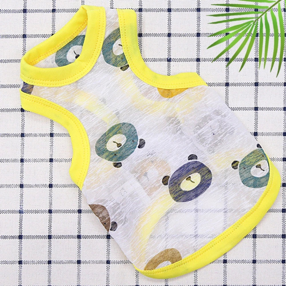 Summer Paws — Cute & Breezy Cotton Dog Vest