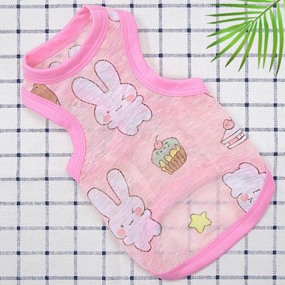 Summer Paws — Cute & Breezy Cotton Dog Vest