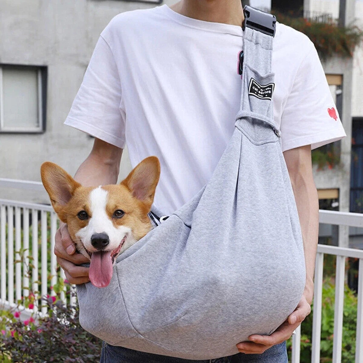 Pet Carrier Bag — Foldable Breathable Sling for Small & Medium Dogs and Cats