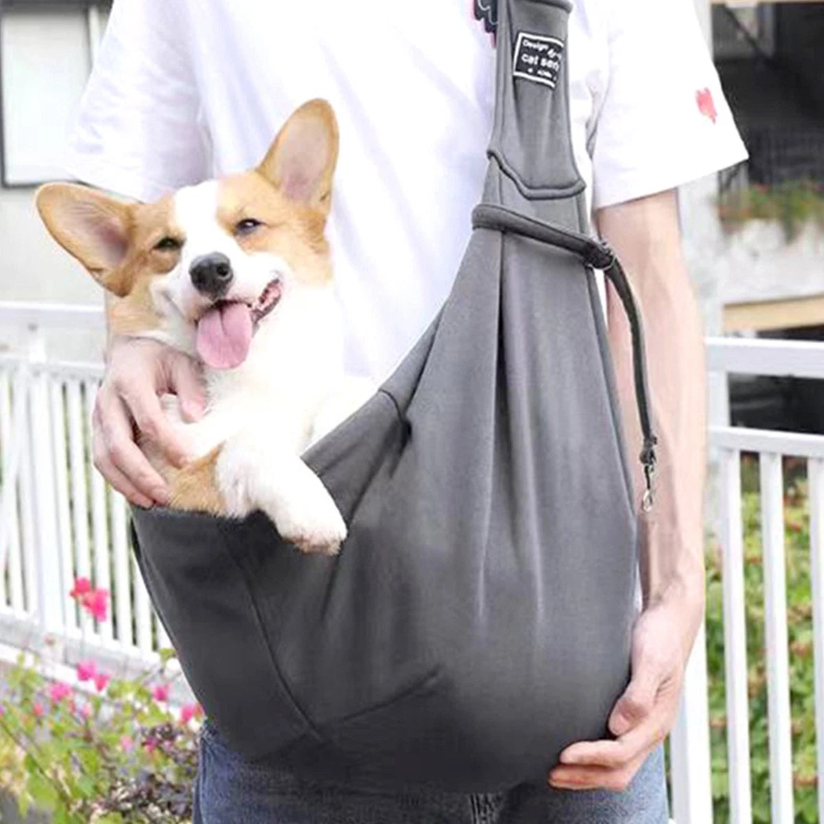 Pet Carrier Bag — Foldable Breathable Sling for Small & Medium Dogs and Cats