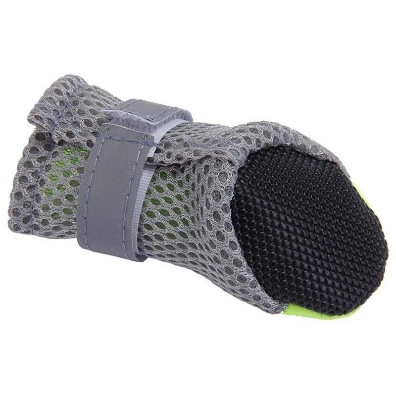 Breathable Waterproof Dog Shoes — Anti-Slip Outdoor Walking Boots for Small Dogs