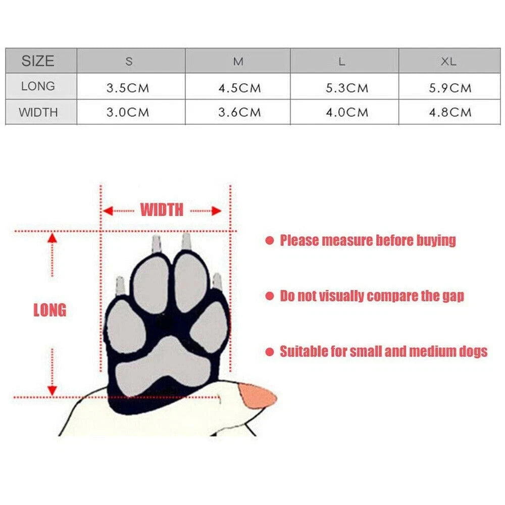 Breathable Waterproof Dog Shoes — Anti-Slip Outdoor Walking Boots for Small Dogs