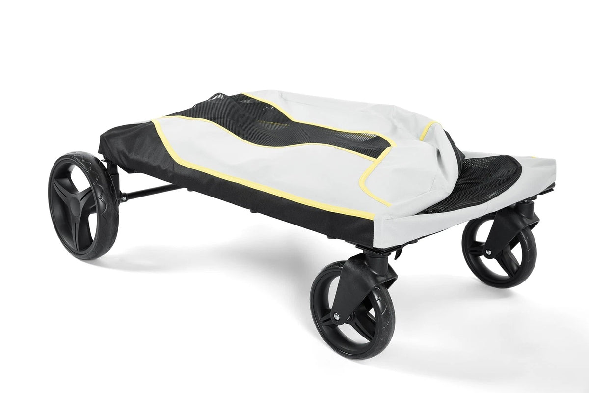 Large Dog Stroller — Foldable 4-Wheel Pet Carrier for Travel & Adventures