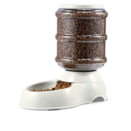Automatic Pet Food & Water Feeder 3.5L – Gravity Dispenser for Dogs & Cats