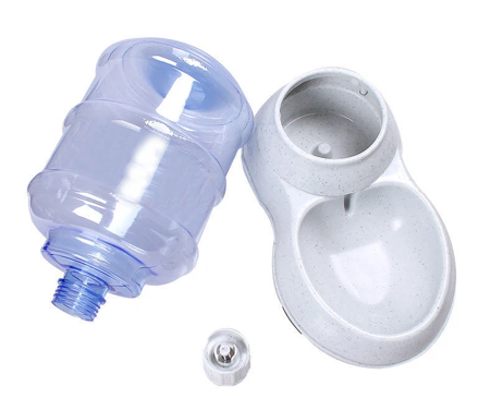 Automatic Pet Food & Water Feeder 3.5L – Gravity Dispenser for Dogs & Cats