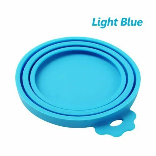 Dog & Cat Food Can Cover – Reusable Silicone Lid for Wet Pet Food