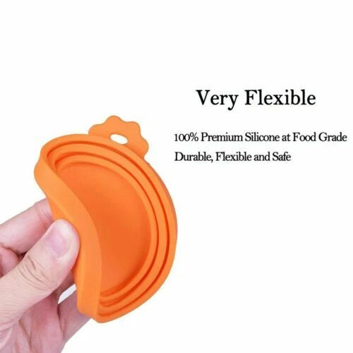 Dog & Cat Food Can Cover – Reusable Silicone Lid for Wet Pet Food