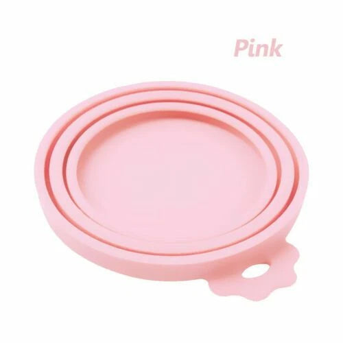Dog & Cat Food Can Cover – Reusable Silicone Lid for Wet Pet Food