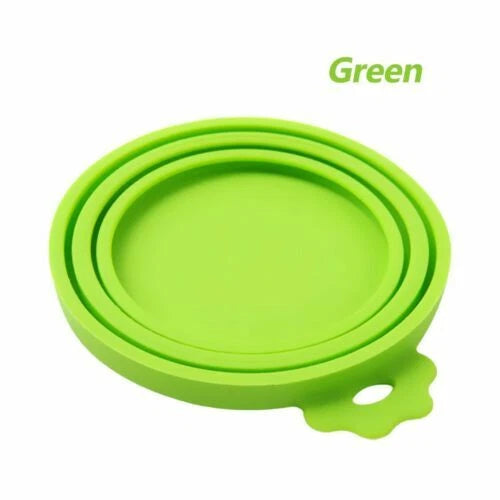Dog & Cat Food Can Cover – Reusable Silicone Lid for Wet Pet Food