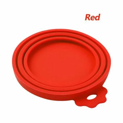 Dog & Cat Food Can Cover – Reusable Silicone Lid for Wet Pet Food