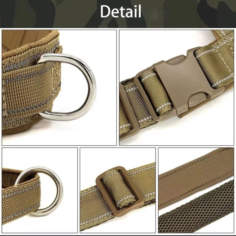 Nylon Dog Harness – Adjustable No-Pull Walking Vest for Dogs