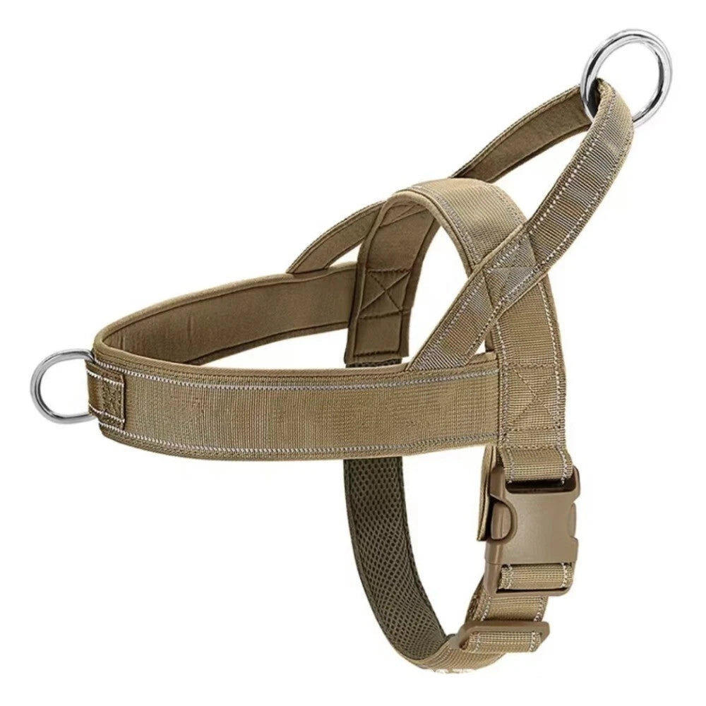 Nylon Dog Harness – Adjustable No-Pull Walking Vest for Dogs