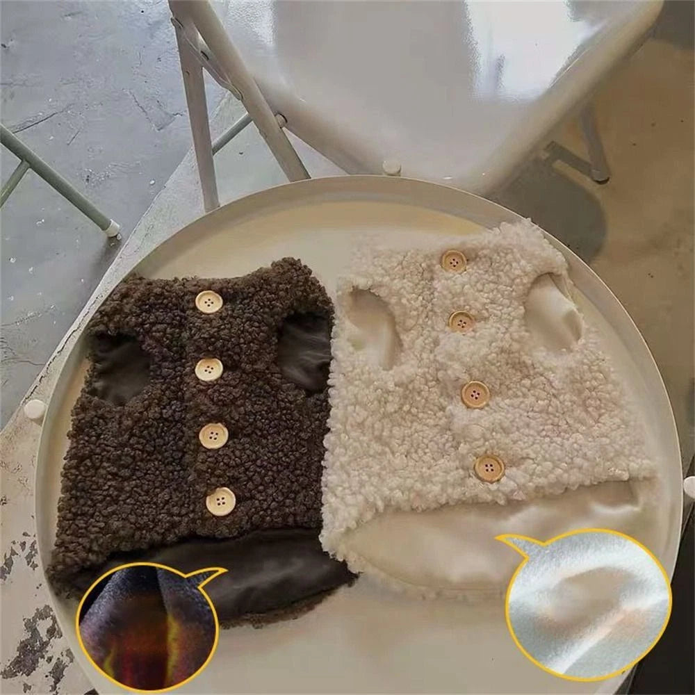 Fluffy Fleece Vest — Cute & Cosy Kitty Couture