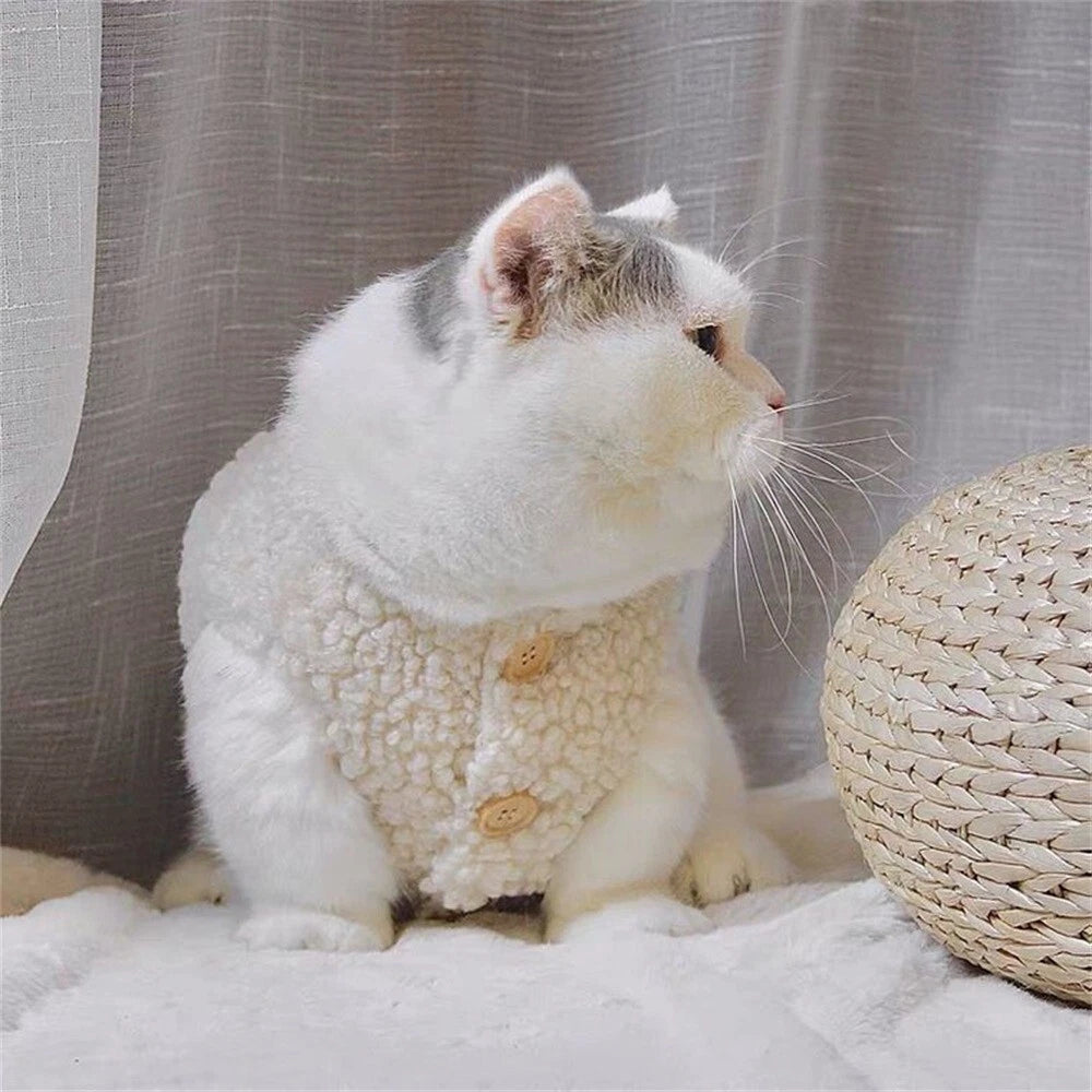 Fluffy Fleece Vest — Cute & Cosy Kitty Couture