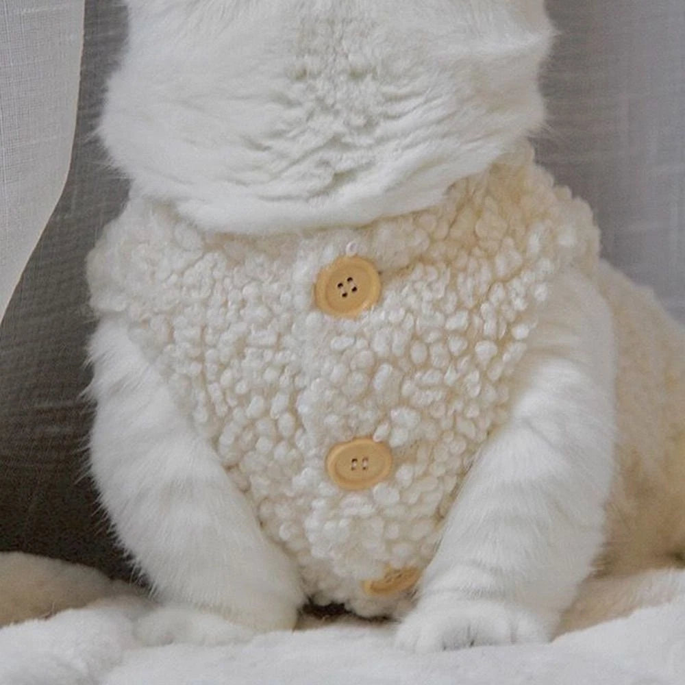 Fluffy Fleece Vest — Cute & Cosy Kitty Couture