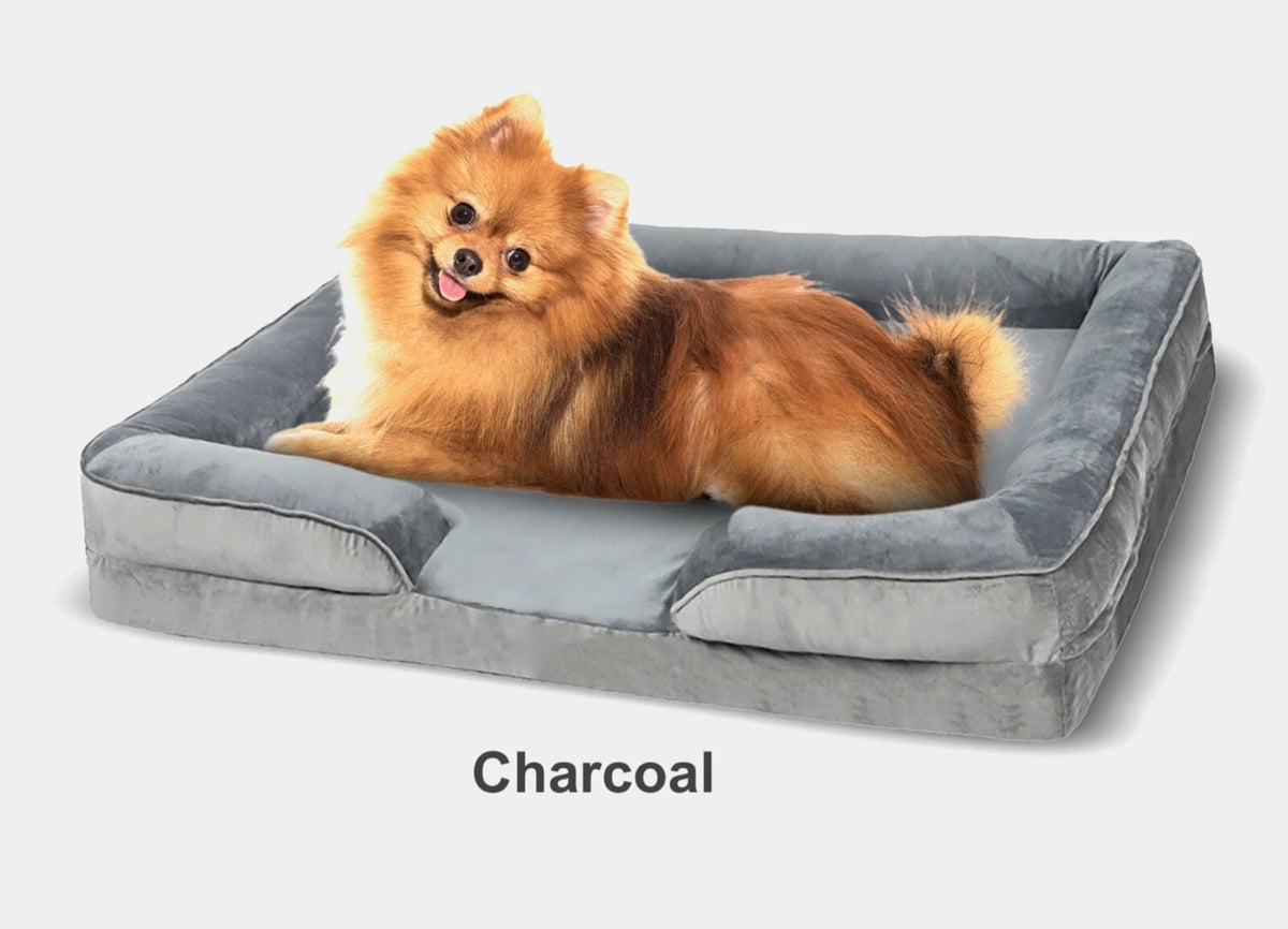Luxury Orthopaedic Dog Bed — Memory Foam Mattress with Removable Cover