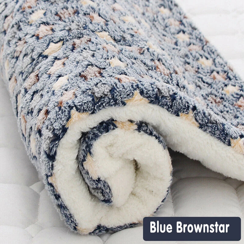 Soft Pet Cushion Mattress — Warm Cosy Bed Pad for Dogs & Cats