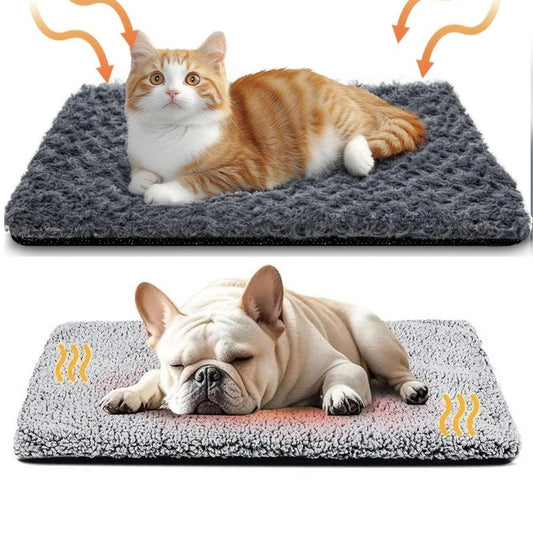 Winter Self-Heating Pet Mat — Cosy Thermal Blanket for Dogs & Cats