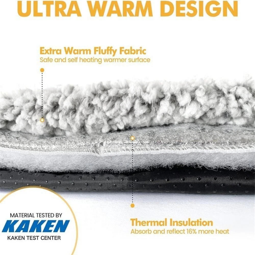 Winter Self-Heating Pet Mat — Cosy Thermal Blanket for Dogs & Cats