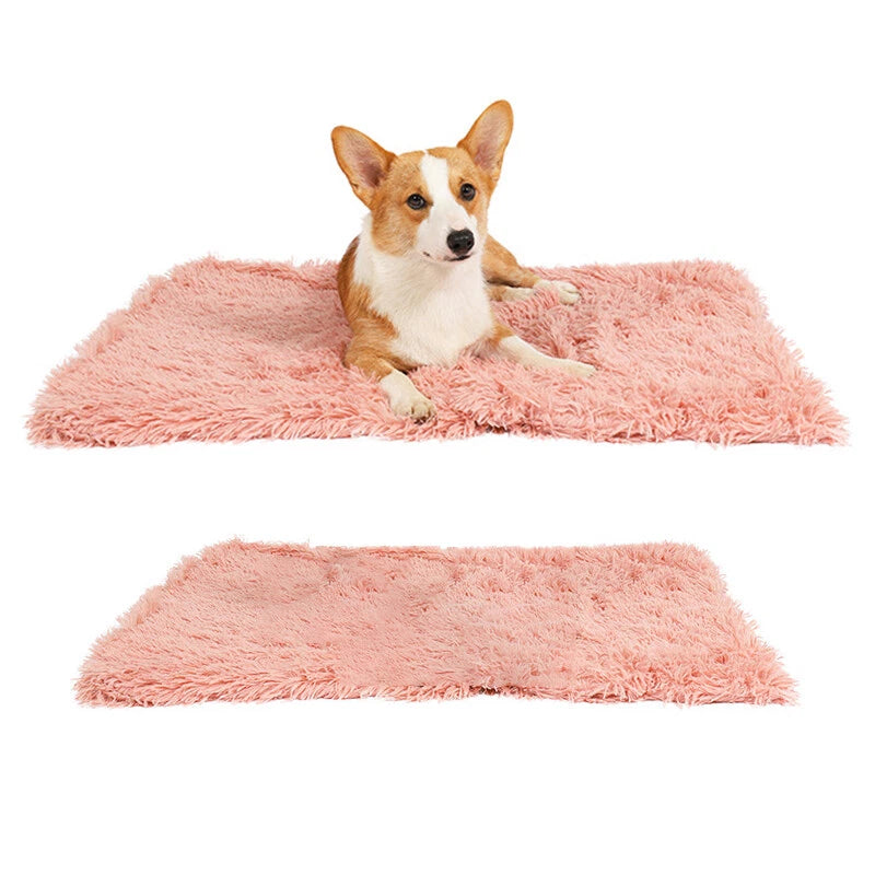 Cosy Plush Pet Blanket — Soft Washable Comfort Mat for Dogs & Cats