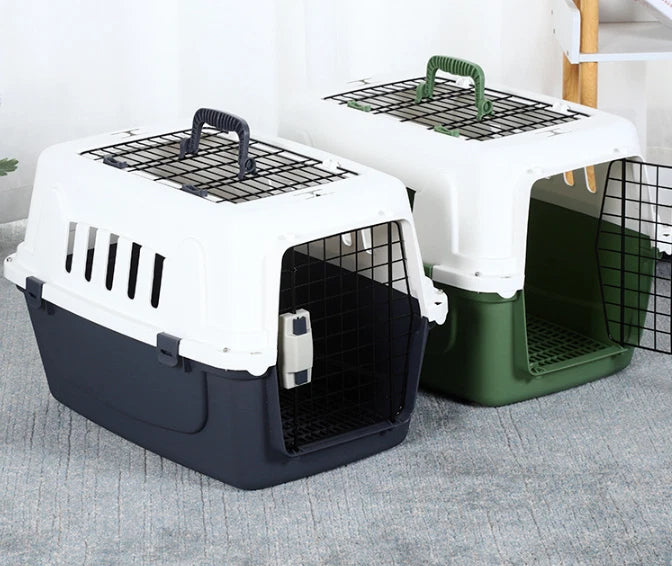 Portable Pet Carrier — Travel Crate for Cats & Small Dogs