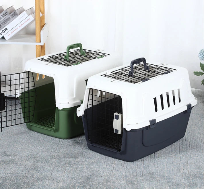 Portable Pet Carrier — Travel Crate for Cats & Small Dogs