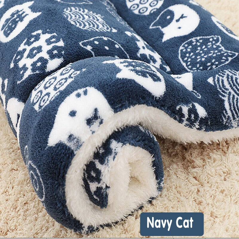 Soft Pet Cushion Mattress — Warm Cosy Bed Pad for Dogs & Cats