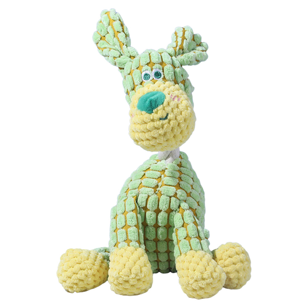 Plush Squeaky Dog Toy — Interactive Soft Chew & Play Toy for Dogs & Puppies