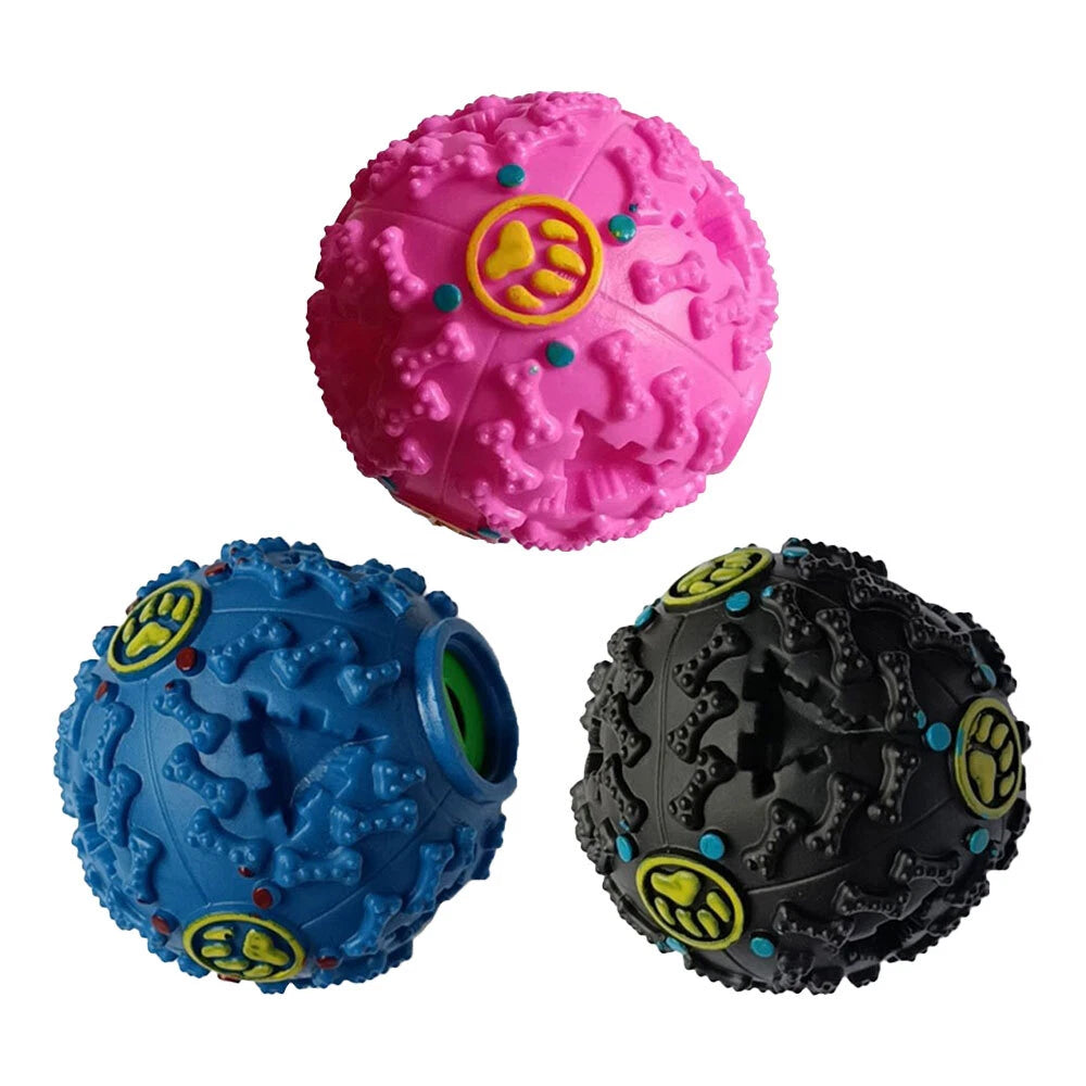 Interactive Dog Puzzle Toy — Treat Dispensing Food Ball for Puppies & Dogs