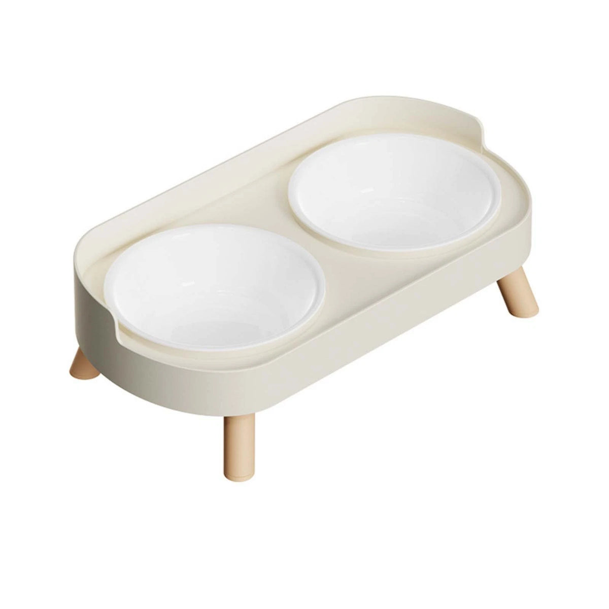 Raised Dog & Cat Bowls – Elevated Double Stainless Steel Food & Water Feeder