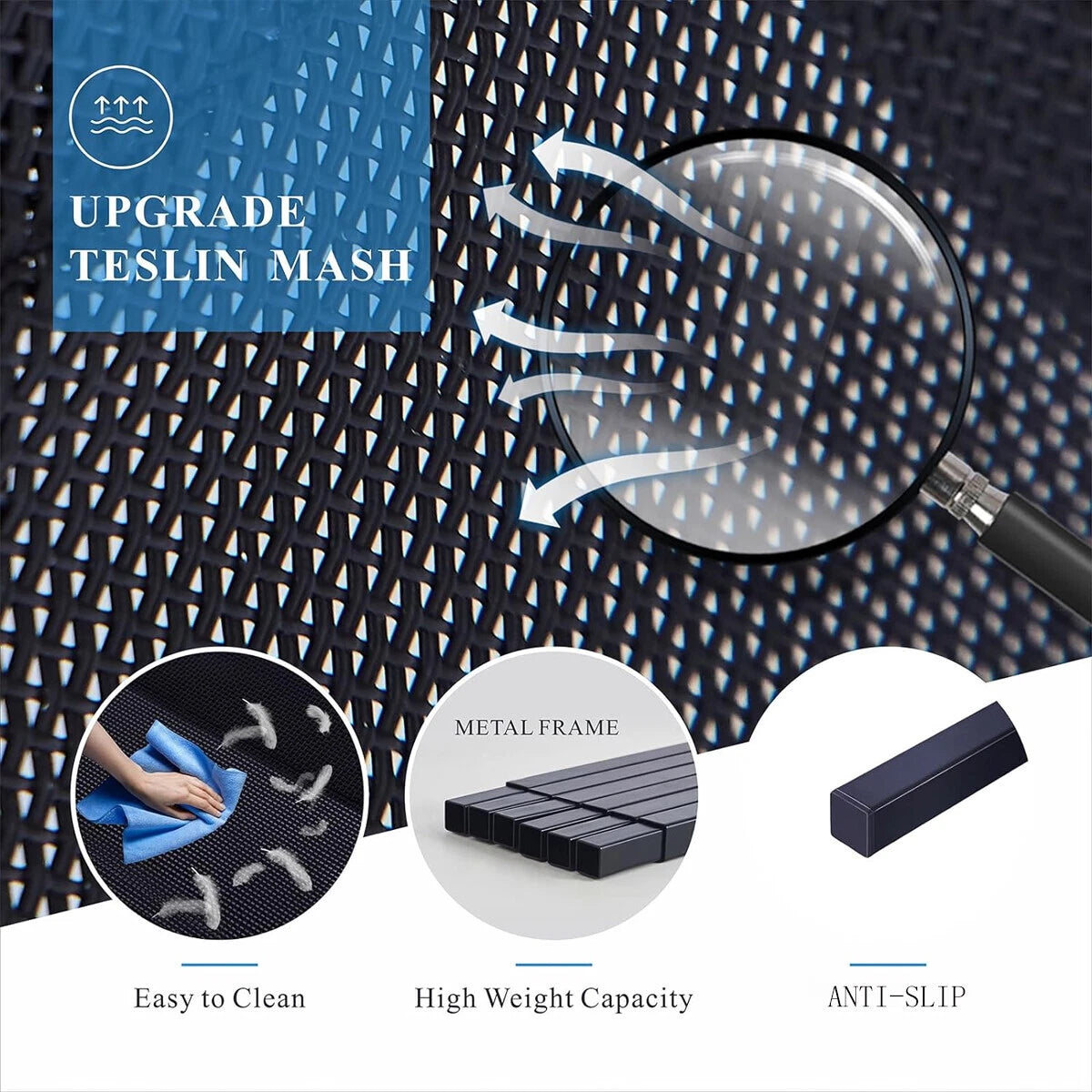 Elevated Raised Dog Bed — Heavy-Duty Trampoline Bed for Indoor & Outdoor Comfort