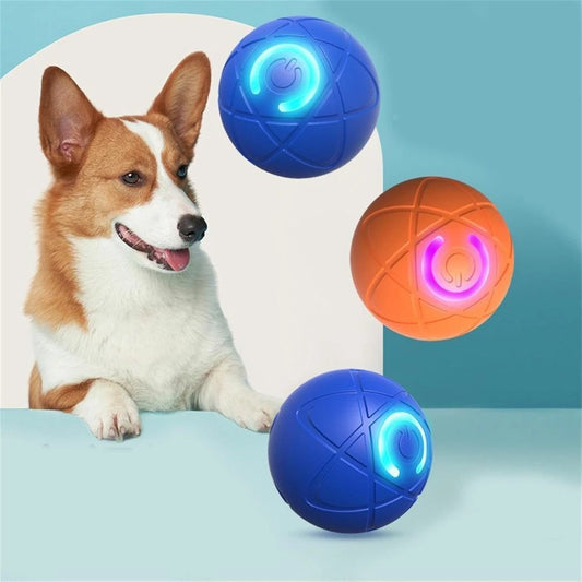 Smart Interactive Pet Ball — Automatic Moving & Bouncing Toy for Dogs & Cats