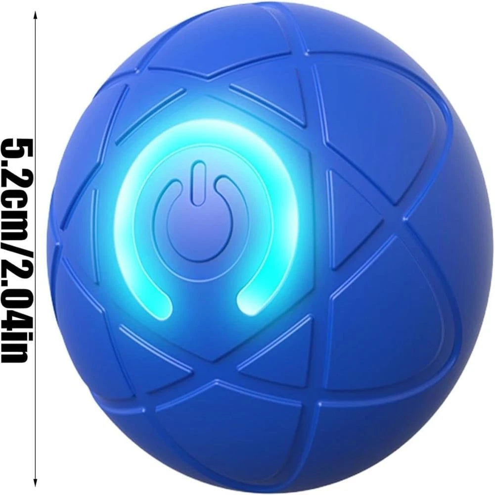Smart Interactive Pet Ball — Automatic Moving & Bouncing Toy for Dogs & Cats