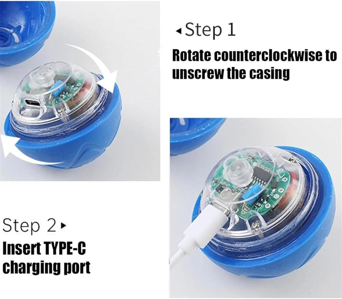 Smart Interactive Pet Ball — Automatic Moving & Bouncing Toy for Dogs & Cats