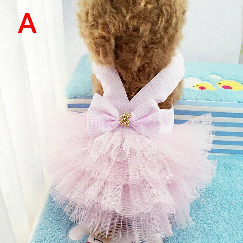 Princess Pet Tutu Dress — Cute Ruffle Dress for Dogs & Cats
